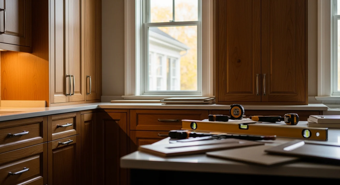 Custom Italian cabinetry in a modern kitchen